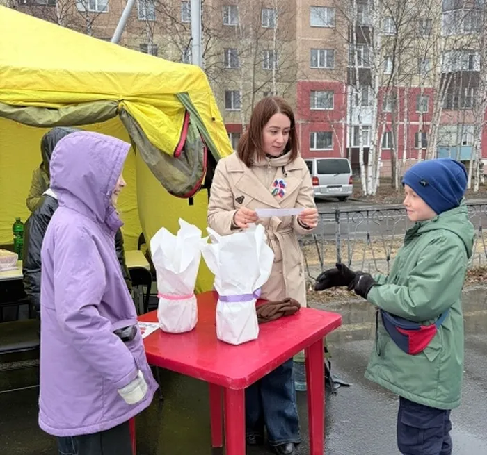 Библиошатёр "День Победы" _ жители г.Лянтор