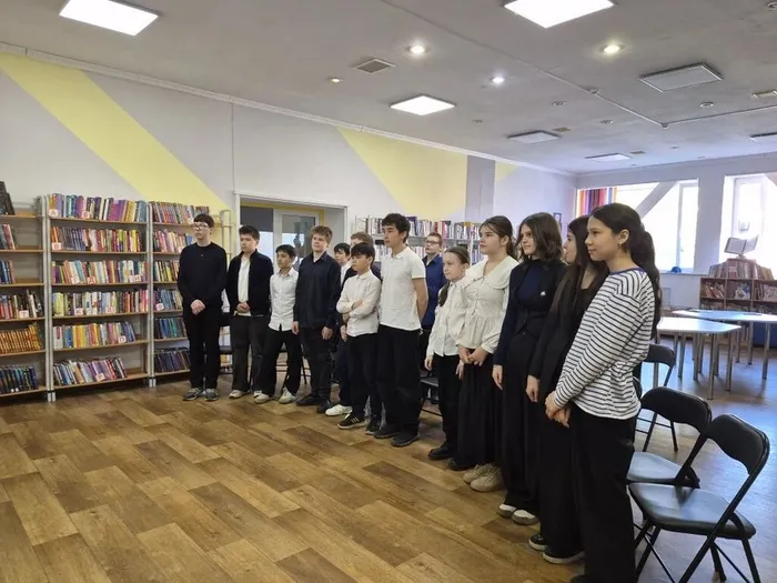 Час памяти «Полевая почта: письма из прошлого» _ ученики ЛСОШ № 4