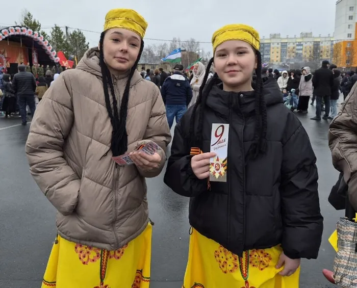 Библиошатёр "День Победы" _ жители г.Лянтор