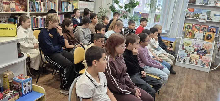 Виртуальный кибер‑навигатор „Цифровые заповедники“» _ ребята из пришкольного лагеря ЛСОШ № 3