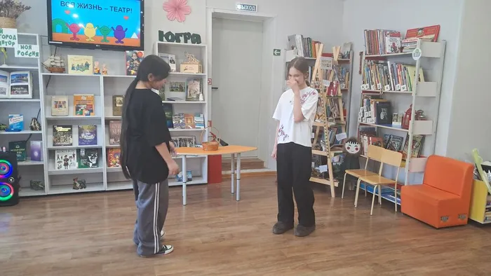 Час искусства "Волшебный мир кулис" _ ученики ЛСОШ № 3