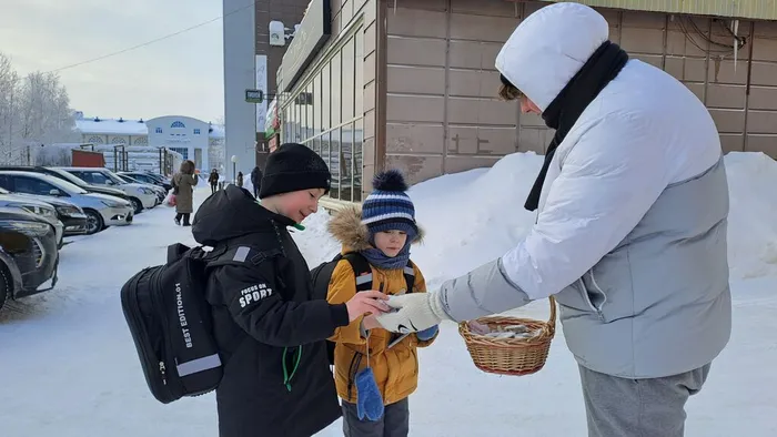Акция "Блокадный хлеб _ жители г.Лянтор