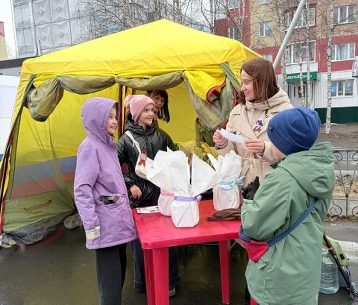 Библиошатёр "День Победы" _ жители г.Лянтор