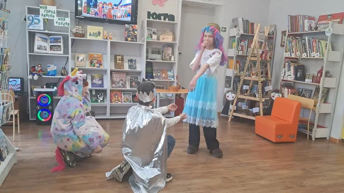 Час искусства "Волшебный мир кулис" _ ученики ЛСОШ № 3