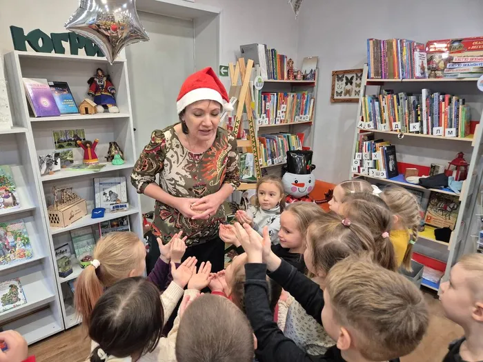 Литературная вечеринка с элементами творчества "Снегом белым замело..." _ дошкольники д/с "Город детства"