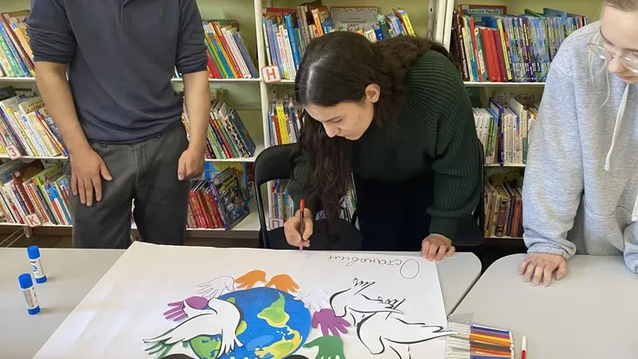 Квест-игра "Мы против терроризма" _ ученики ЛСОШ № 3