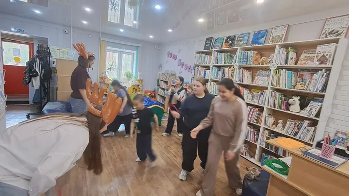 Час спортивных развлечений «Здоровая страна начинается с тебя» _ дети из  Сургутского районного центра социальной помощи семье и детям
