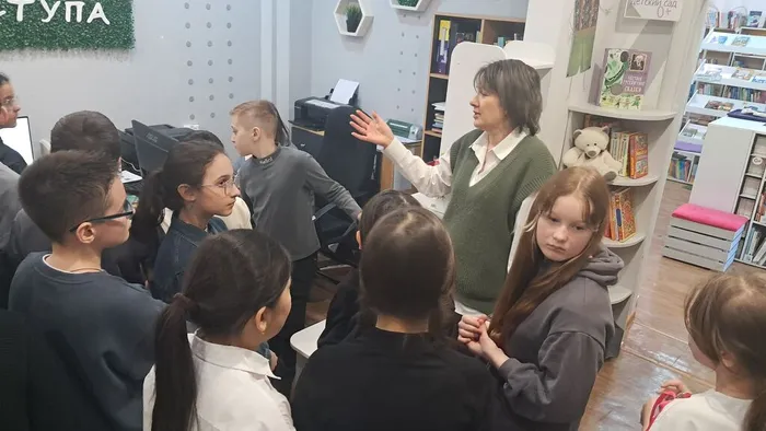 Экскурсия "Маршрут построен" _ ученики ЛСОШ № 5