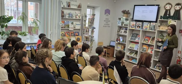 Виртуальный кибер‑навигатор „Цифровые заповедники“» _ ребята из пришкольного лагеря ЛСОШ № 3