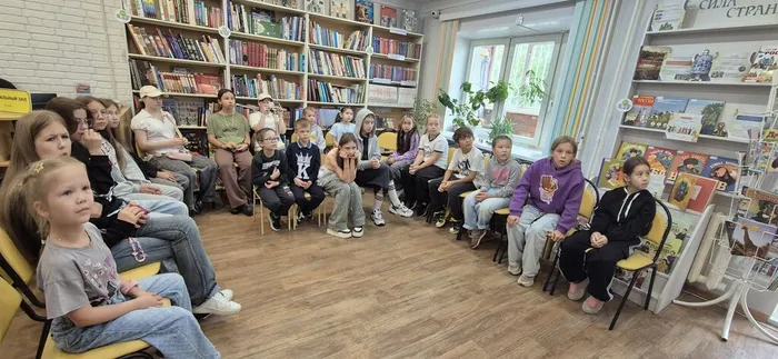 Час эрудитов "Чудо по имени кино" _ дети детского лагеря "Фестивальный" ЛДШИ № 1.
