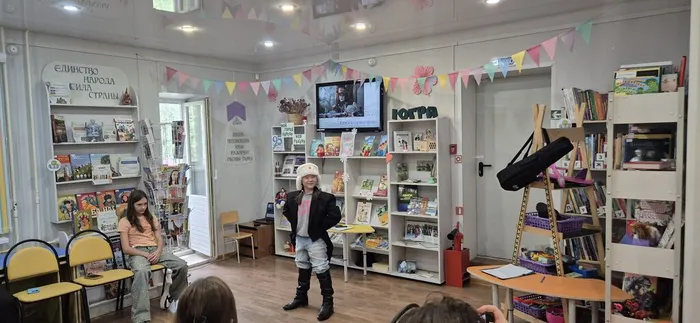 Час эрудитов "Чудо по имени кино" _ дети детского лагеря "Фестивальный" ЛДШИ № 1.