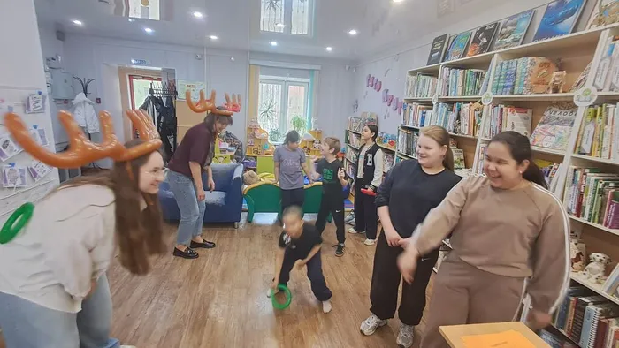 Час спортивных развлечений «Здоровая страна начинается с тебя» _ дети из  Сургутского районного центра социальной помощи семье и детям