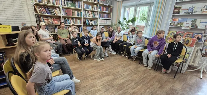 Час эрудитов "Чудо по имени кино" _ дети детского лагеря "Фестивальный" ЛДШИ № 1.