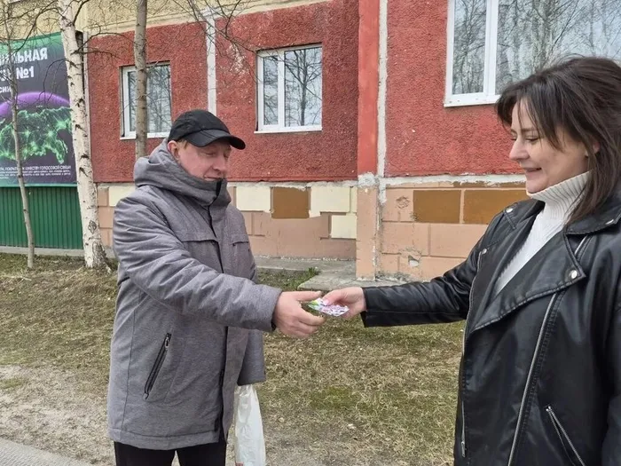 Акция «Я за некурящую Россию» _ жители г.Лянтор