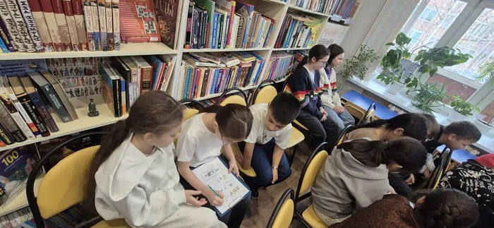 Виртуальный кибер‑навигатор „Цифровые заповедники“» _ ребята из пришкольного лагеря ЛСОШ № 3